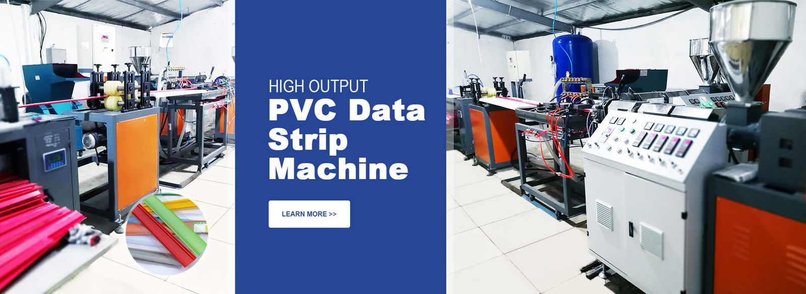 สายการอัดรีดโปรไฟล์ PVC
