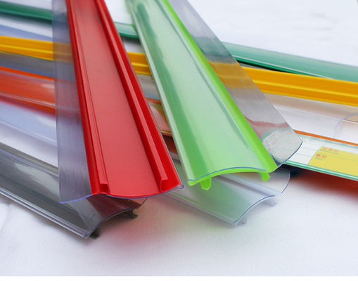 POP Display PVC Profile Extrusion Line เครื่องรีดป้ายราคาชั้นวางของ