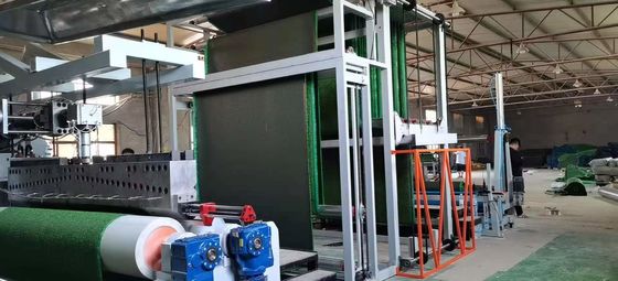 เครื่องสำรองพรมเคลือบ TPE PE 2.6M สำหรับหญ้าเทียม