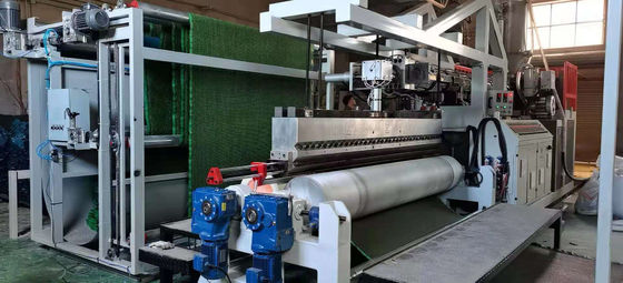 เครื่องสำรองพรมเคลือบ TPE PE 2.6M สำหรับหญ้าเทียม